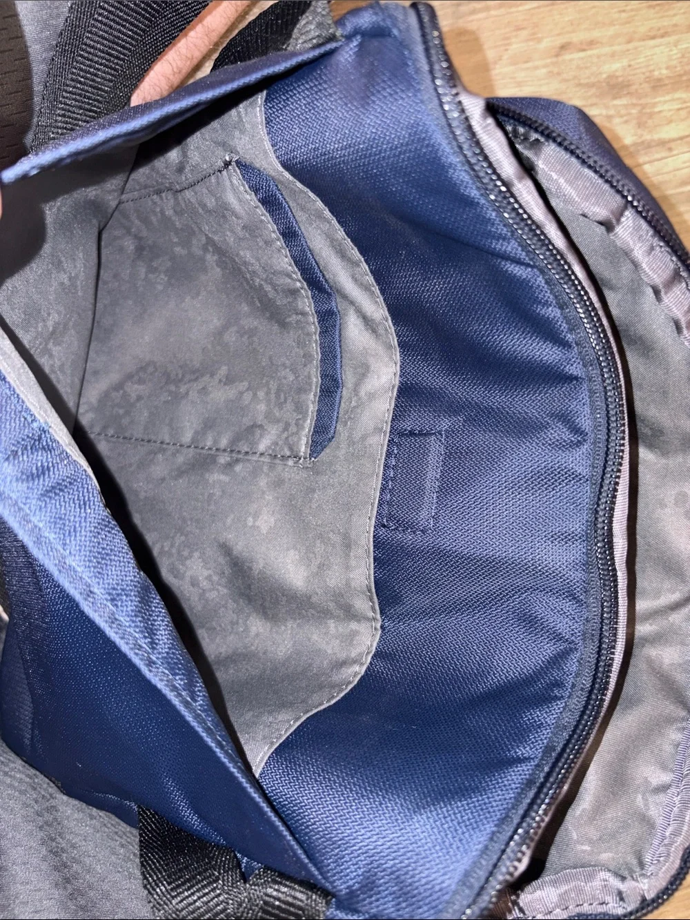 Men's Navy Crossbody Shoulder Bag - Classic Everyday Carry